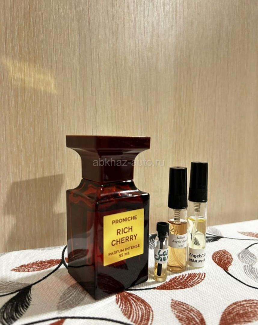 Парфюм Kilian angels share 9 мл, Proniche Rich Cherry 55 мл