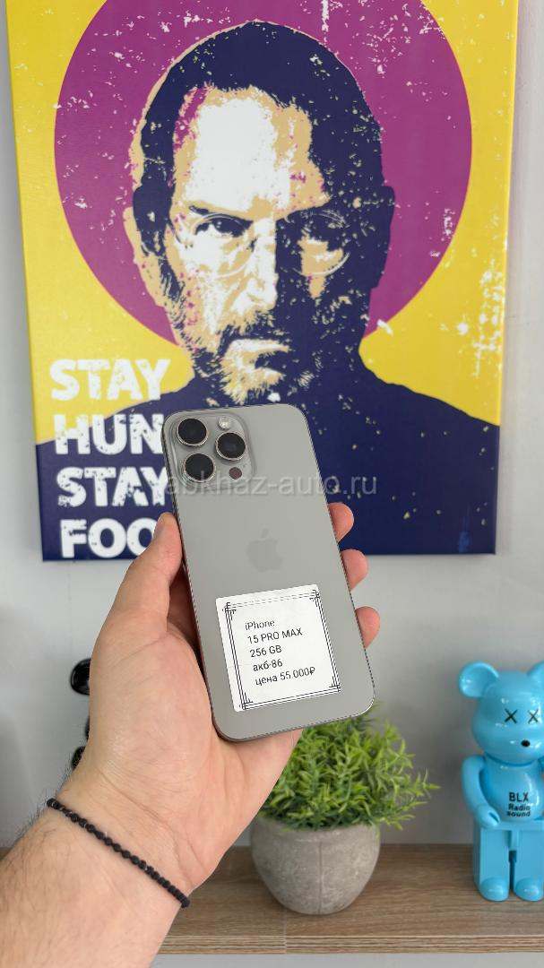 iPhone 15 pro max 256 g 🔋86%