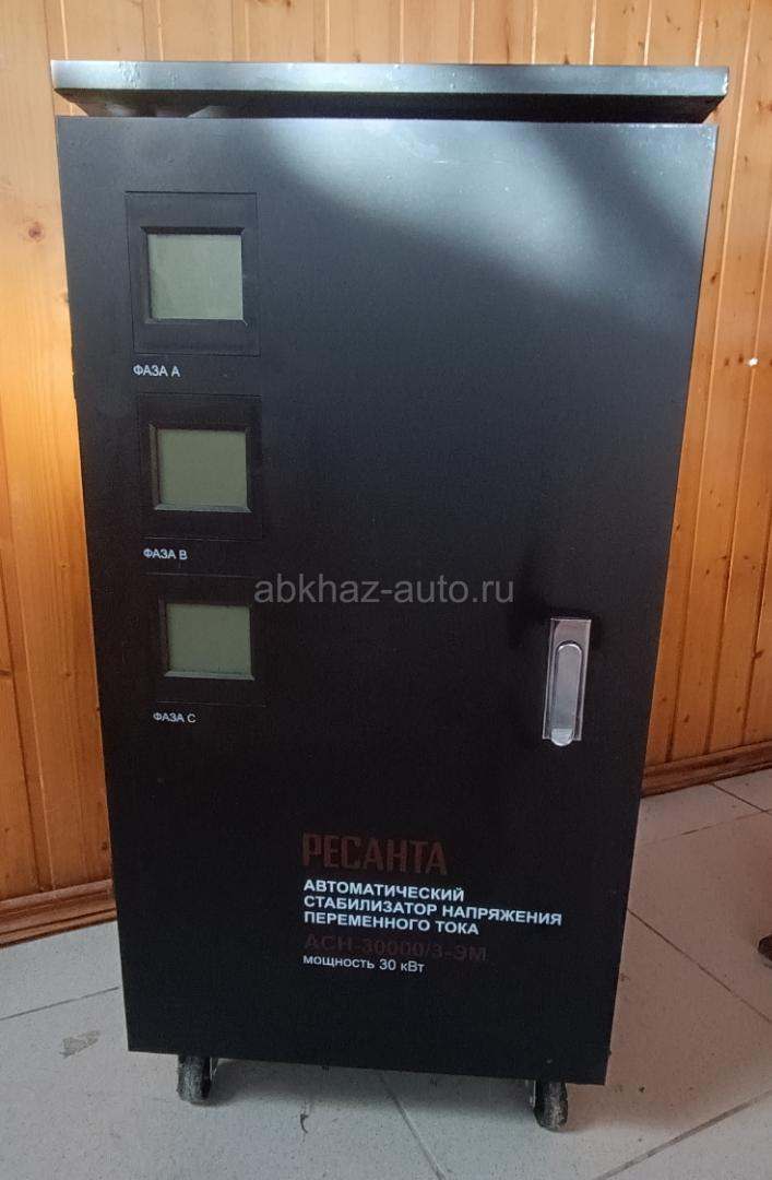 Стабилизатор Ресанта 30 кВт 3 фазы