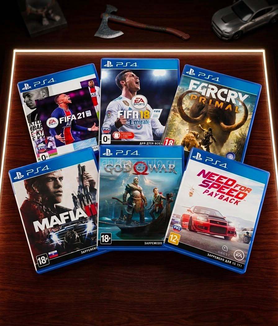 Диски на PS4-PS5