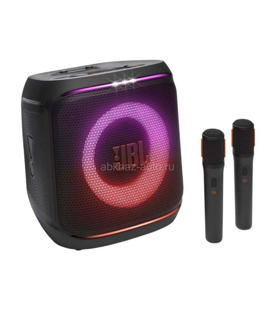 Продам  срочно JBL PartyBox Encore 100 Вт — КОМПЛЕКТ с ДВУМЯ микрофонами для караоке и вечеринок!