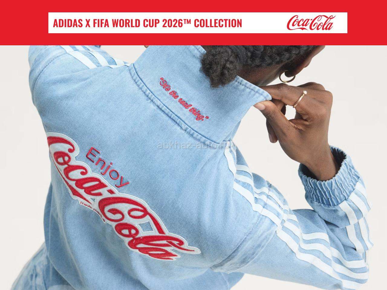 Стильная джинсовка Adidas Coca-Cola