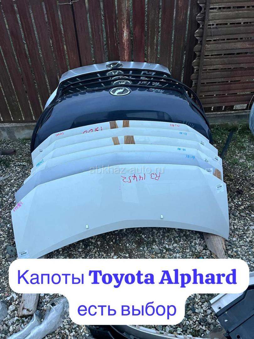 Toyota Alphard капоты, бампера, крылья, фары, радиаторы, амортизаторы, зеркала, стопы и много других запчастей
