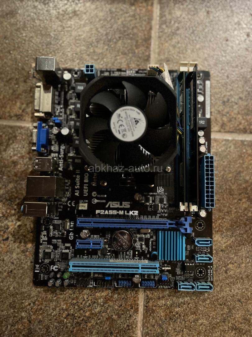 Комплект FM2, AMD A6 5400, 8 GB DDR3